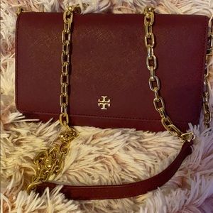 Tory Burch Robinson Chain Wallet